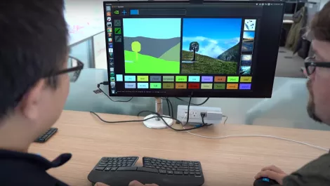 How AI can transform doodles into photorealistic landscapes