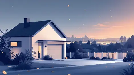 Where are property values starting to drop?