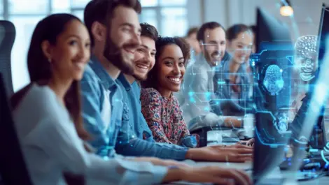 Employees report increased positivity towards AI in the workplace
